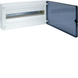 Hager VS122TD, Sm.distr,golf,surface,22M, transp. door, 3250616593152