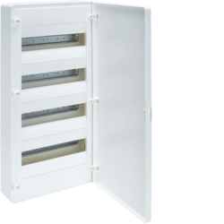 Hager VS412PD, Sm.distr,golf,surface,48M, wh door, 3250616595095