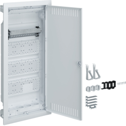 Hager VU48NW, MM,volta,flush m.,4row,sheet steel door, 3250616615748