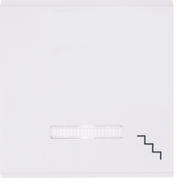 Hager Control rocker symbol ?Stairs?- white