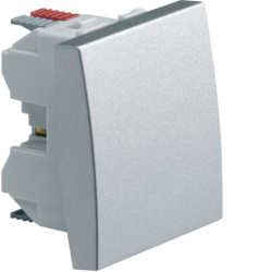 Hager Systo 2M PB 1F Alu