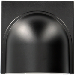 Hager Systo Cable outlet, black