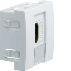 Hager Systo 2M HDMI Passthrough socket