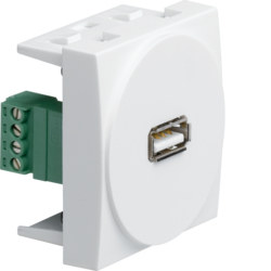 Hager Systo 2M USB socket