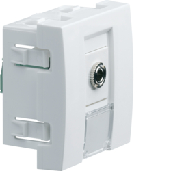 Hager Systo 2M Jack connector 3.5mm