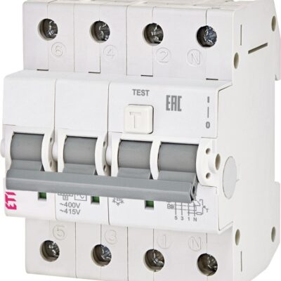 ETI 2174924, RCBO, KZS-4M 3p+N A C16/0.03, 3838895544586