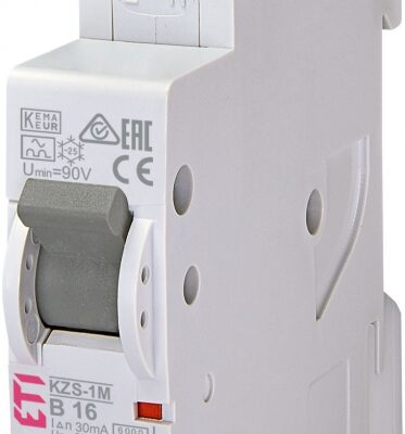 ETI 2175204, RCBO, KZS-1M 1p+N A B16/0.03 6kA, 3838895548669