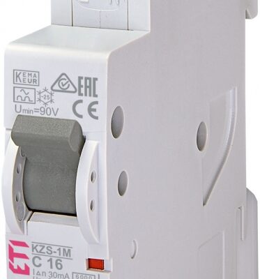 ETI 2175224, RCBO, KZS-1M 1p+N A C16/0.03 6kA, 3838895548904