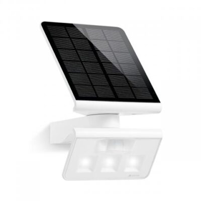 Steinel 081997, Solar light XSolar L S ONE ww, 1,2 W, 150 lm, 4000K, 140?h, white, IP44, 4007841081997