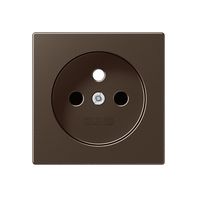 JUNG A1521FKIMOPL-1, Cover for socket, French/Belgian system, 4011377146761