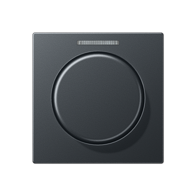 JUNG A1540BFKO5ANM, Centre plate with knob and lens, 4011377130418