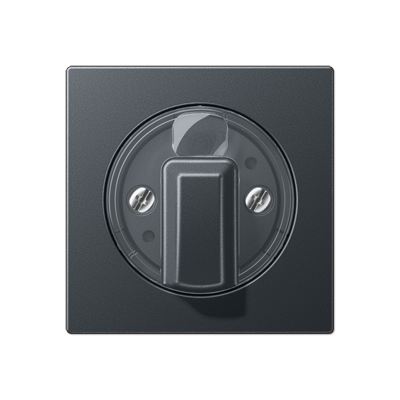 JUNG A1541BFANM, Centre plate with knob for rotary switch, 4011377128248