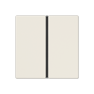 JUNG A401TSA, Cover kit 1-gang, complete, 4011377036840