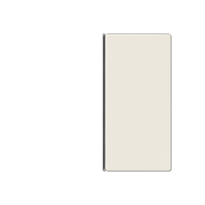 JUNG A402TSAN, cover kit 2-gang, 4011377085886