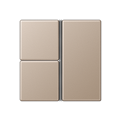 JUNG A403TSACH, Cover kit 3-gang, complete, 4011377115743