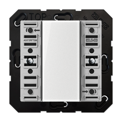 JUNG A5072RFTSM, Radio push-button module 2-gang, 4011377149243