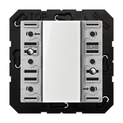JUNG A5073RFTSM, Radio push-button module 3-gang, 4011377149687
