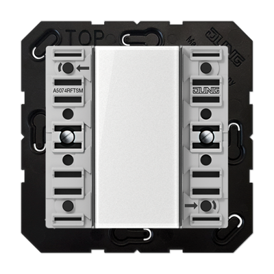 JUNG A5074RFTSM, Radio push-button module 4-gang, 4011377149724