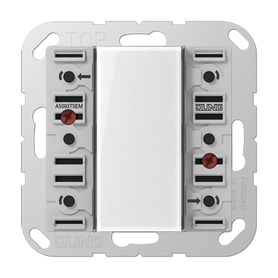 JUNG A5093TSEM, Universal push-button extension module, 4011377106987