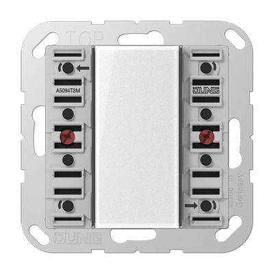 JUNG A5094TSM, Universal push-button module 4-gang, 4011377106772