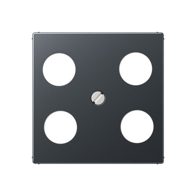 JUNG A561-4SAT1ANM, centre plate, 4011377130579