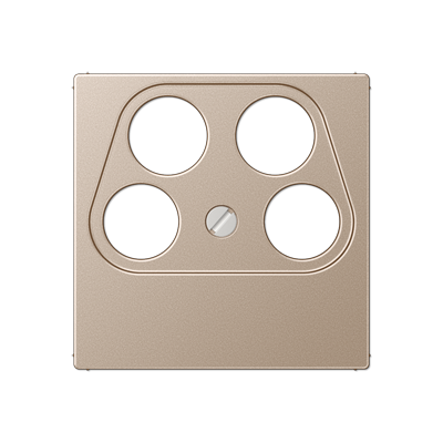 JUNG A561-4SAT2CH, cover f. SAT-TV socket Ankaro, 4011377095663