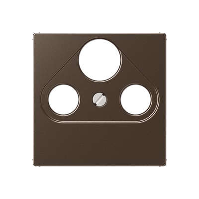 JUNG A561PLSATMO, centre plate for TV-FM-SAT socket, 4011377096561