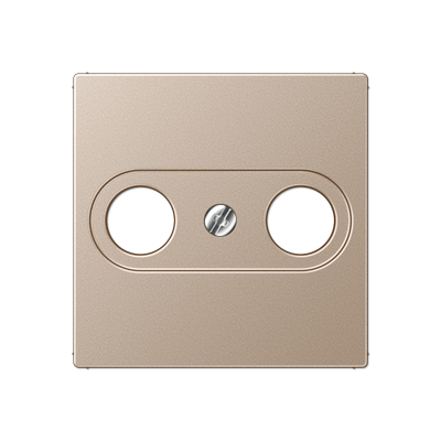 JUNG A561PLTVCH, centre plate for TV-FM-SAT socket, 4011377096530