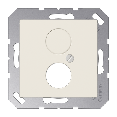 JUNG A562, centre plate f.Hifi socket, 4011377306752