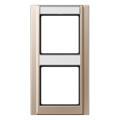 JUNG A582NACH, 2-gang frame, 4011377094581