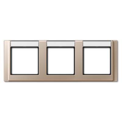 JUNG A5830NACH, 3-gang frame, 4011377094642