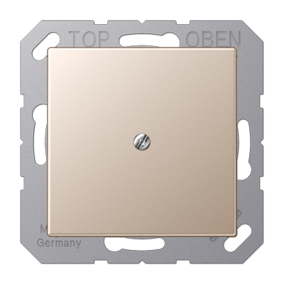 JUNG A590ACH, cable outlet w.centre plate and insert, 4011377095700