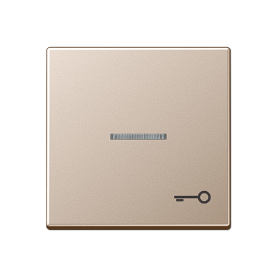 JUNG A590KO5TCH, 1-gang rocker with transparent lens, 4011377096059