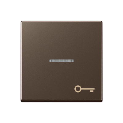 JUNG A590KO5TMO, 1-gang rocker with transparent lens, 4011377093928