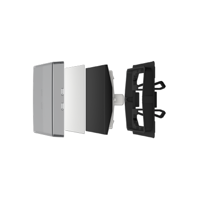 JUNG A590NAGL, transparent rocker, 4011377032200