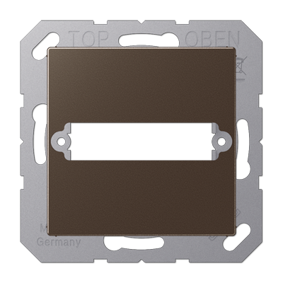 JUNG A594-125MO, centre plate for subminiature D-socket, 4011377095816