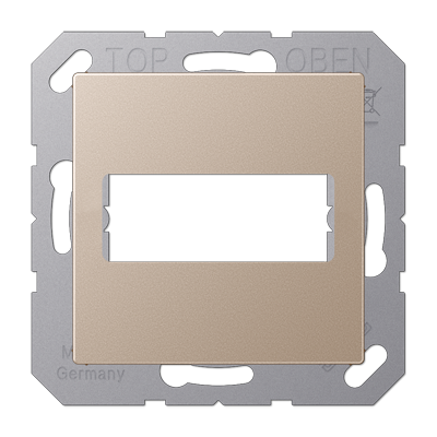 JUNG A594-1915CH, centre plate for subminiature D-socket, 4011377095786