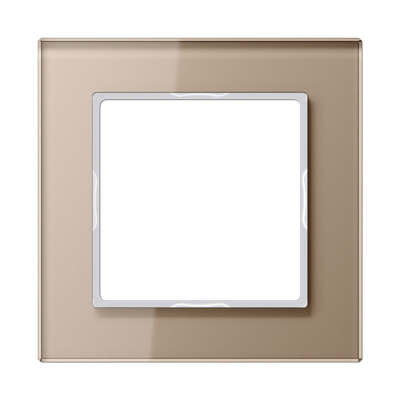 JUNG AC581GLCH, 1-gang frame, 4011377094833