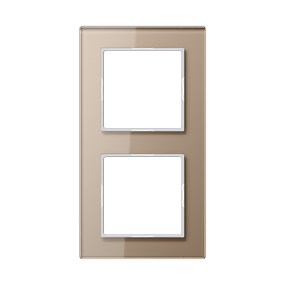 JUNG AC582GLCH, 2-gang frame, 4011377094864