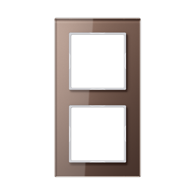 JUNG AC582GLMO, 2-gang frame, 4011377094871