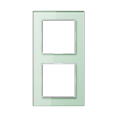 JUNG AC582GLWMT, 2-gang frame, 4011377026841