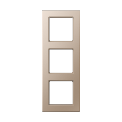 JUNG AC583CH, 3-gang frame, 4011377094772