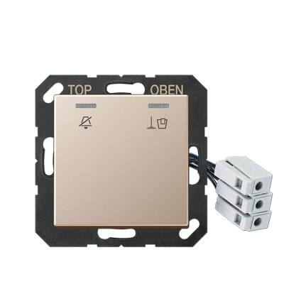 JUNG ACUKO5M230CH, Hotel centre plate 230 V, corridor unit, 4011377162280