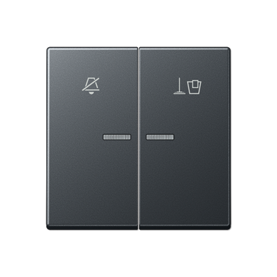 JUNG ARUKO5MANM, Hotel 2-gang rocker, room unit, 4011377163621