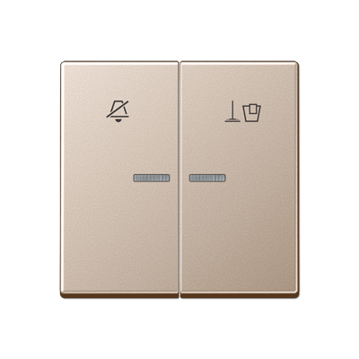 JUNG ARUKO5MCH, Hotel 2-gang rocker, room unit, 4011377163218