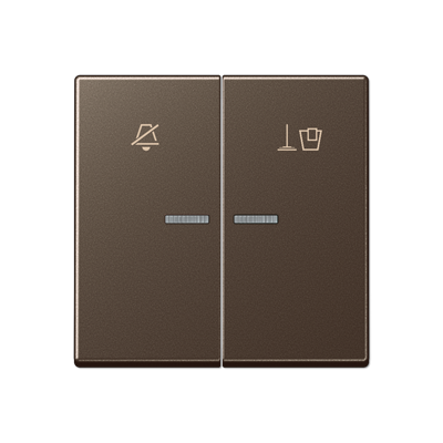 JUNG ARUKO5MMO, Hotel 2-gang rocker, room unit, 4011377163225