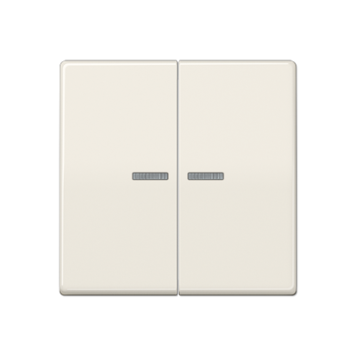 JUNG AS10921STRF, KNX RF centre plate 2-gang, 4011377194250
