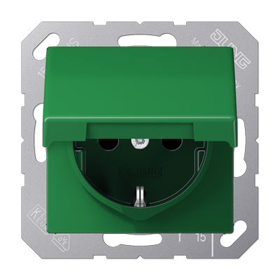 JUNG AS1520BFKIKLGN, SCHUKO socket, 4011377076693