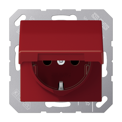 JUNG AS1520BFKIKLRT, SCHUKO socket, 4011377146525