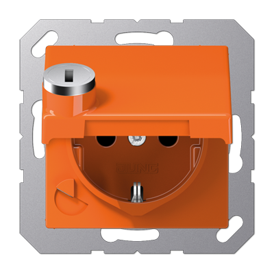 JUNG AS1520BFKLSLO, SCHUKO socket, 4011377132948